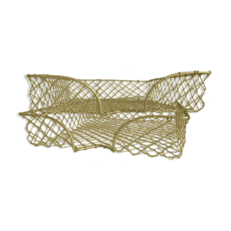 Set of 2 mail bannettes