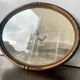 Oval Antique Wooden Frame 32 cm x 25 cm