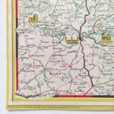 Map Shell Auvergne Cévennes 1959