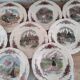 Lot de 12 assiettes à dessert Sarreguemines modèle Obernai