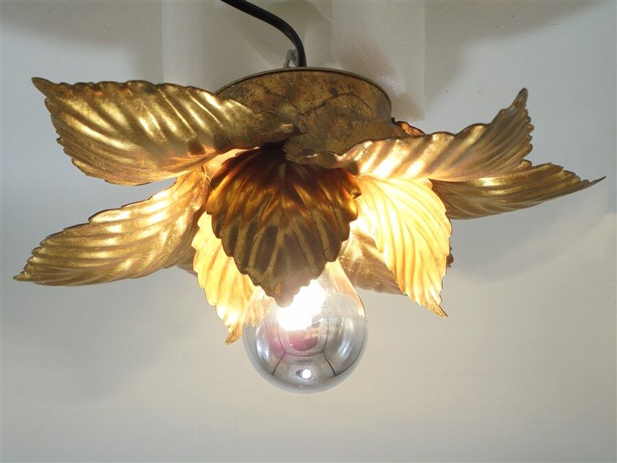 Masca golden flower wall lamp