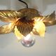 Masca golden flower wall lamp