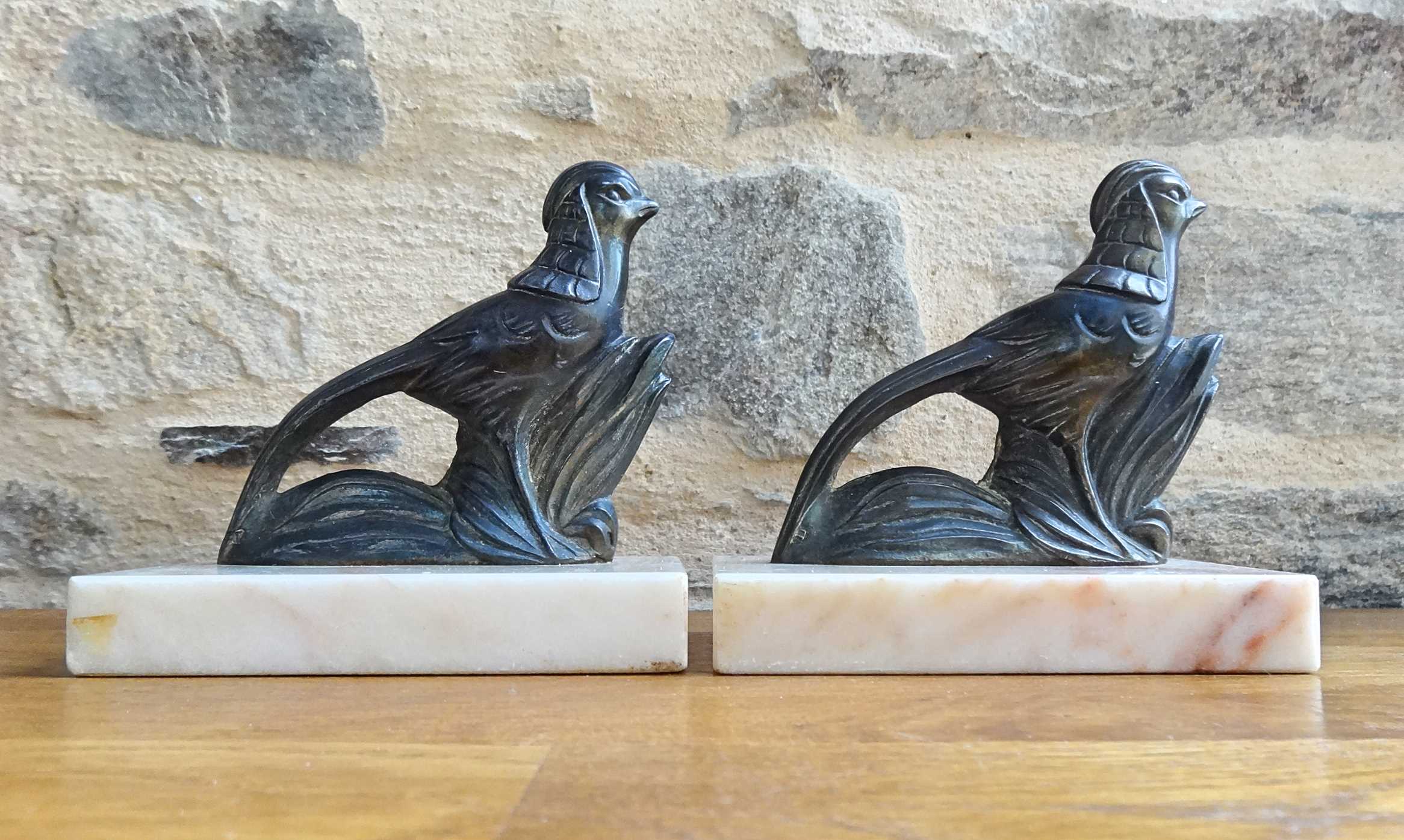Greenhouse art deco books "birds" marble and regulates