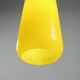 1960s yellow Murano glass pendant light