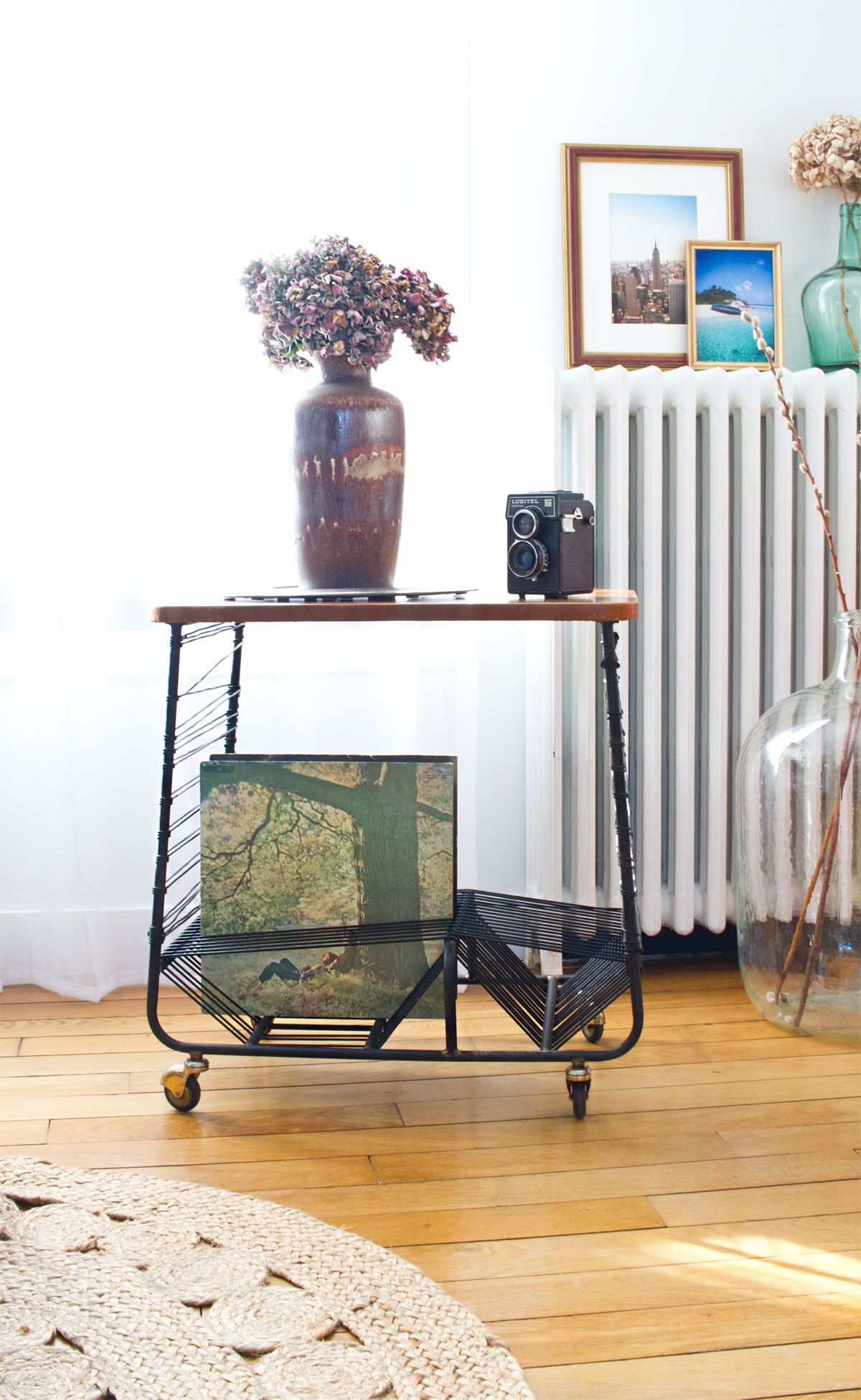 Desserte range vinyls