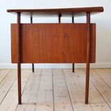 Danish Mid-Century Teak 'Floating' Desk, 1960s