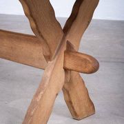 Table basse en chêne par Henning Kjærnulf, Danemark, années 1960.