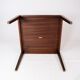 Coffee table in rosewood designed by Severin Hansen for Haslev Furniture Factory in the 1960s.