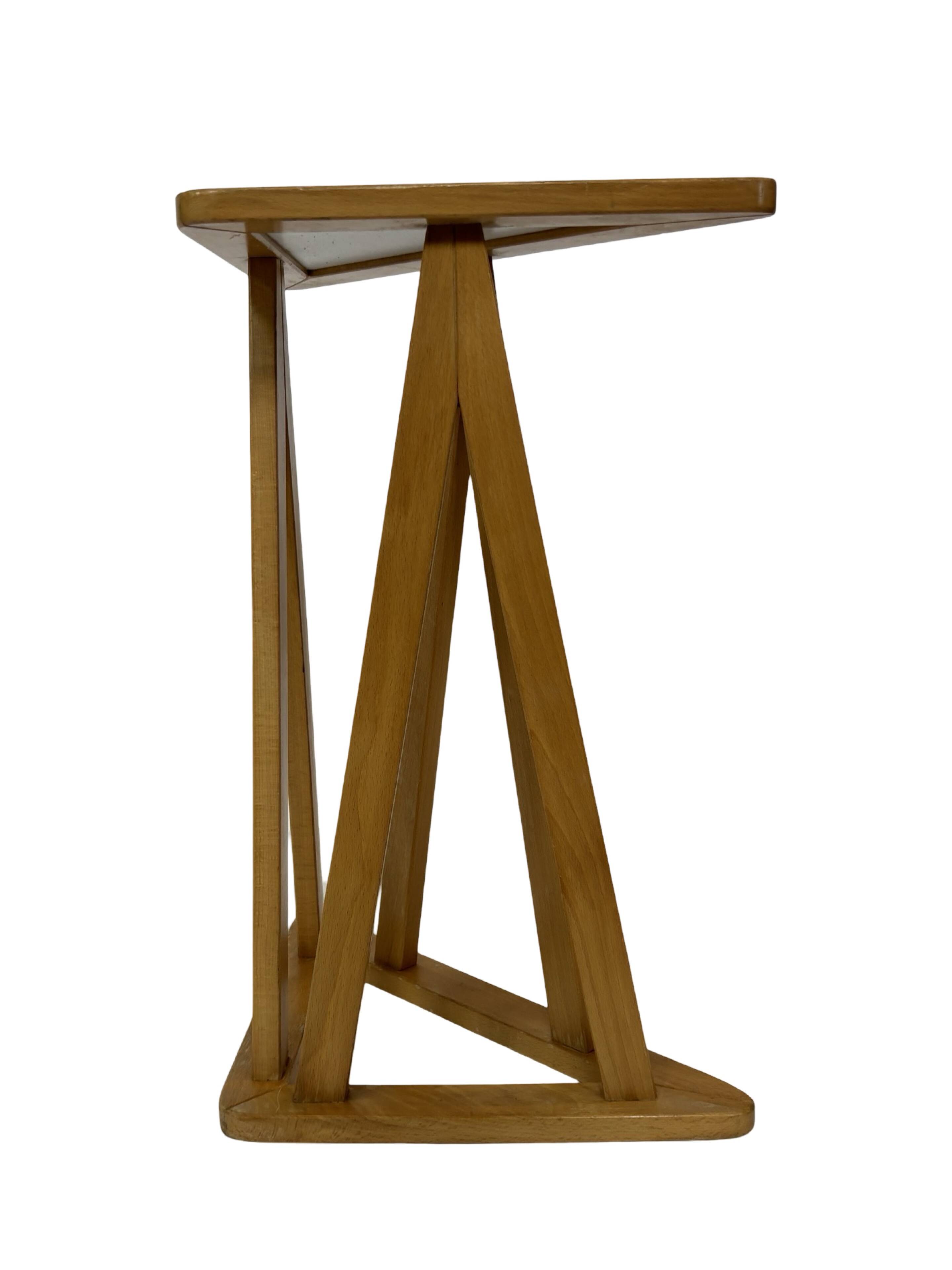 Vintage Side Table Standard 1960s Unique Design