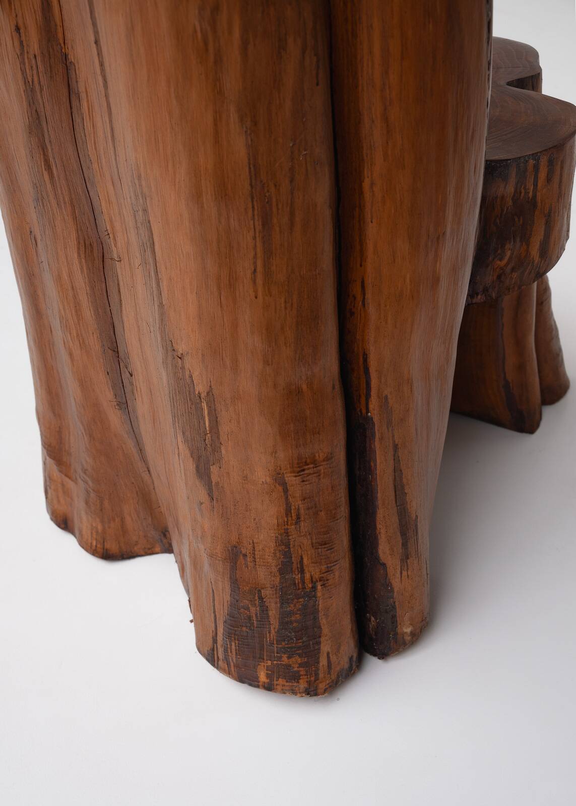 Hand-carved Chair in Solid Hardwood