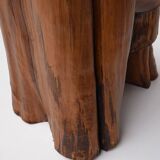 Hand-carved Chair in Solid Hardwood