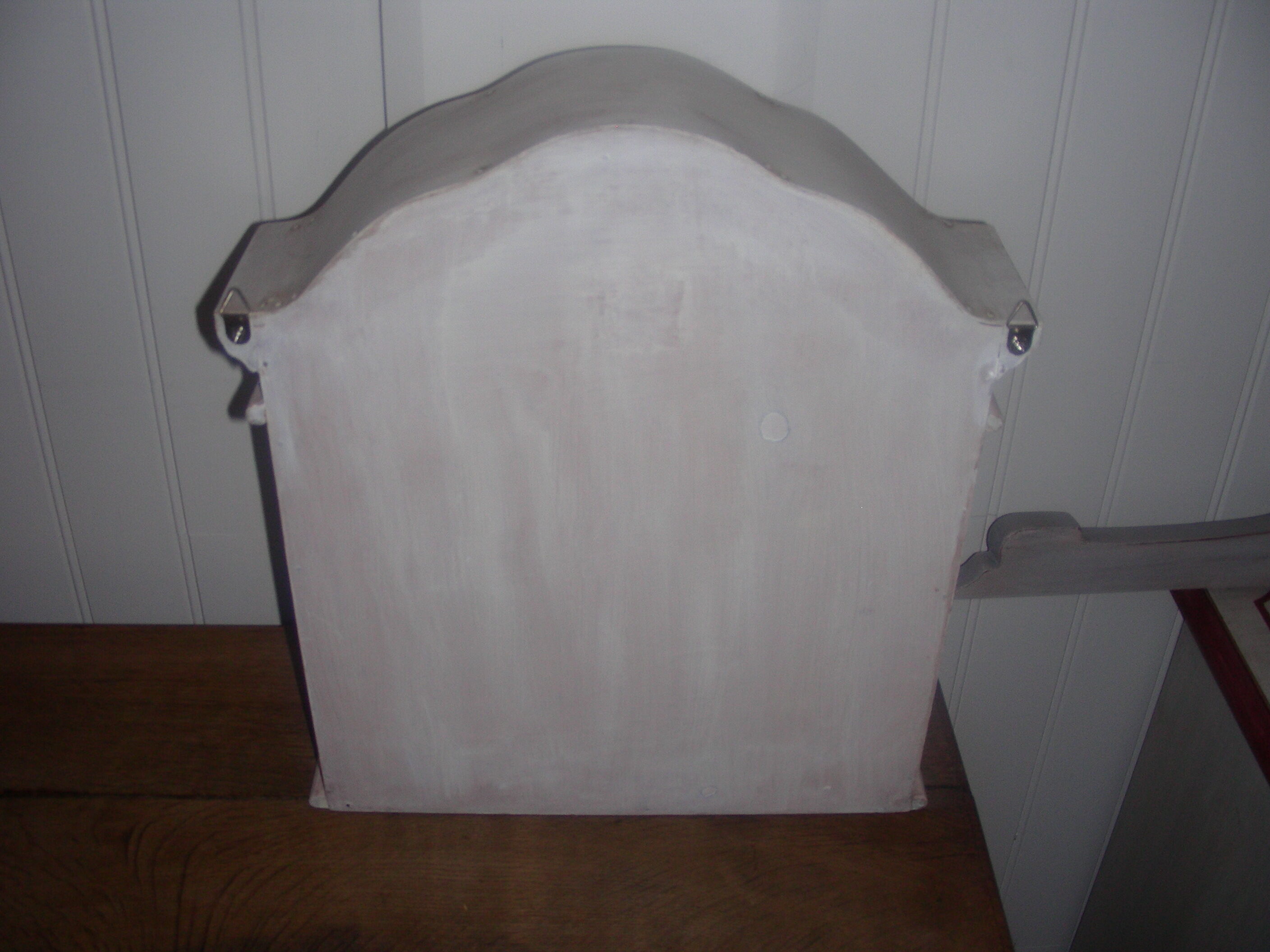 Weathered wall cabinet