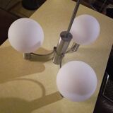 Hanging 70s opaline globes