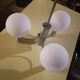 Hanging 70s opaline globes