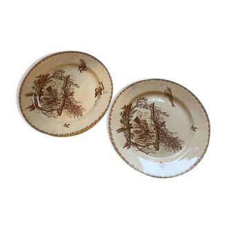 Iron earth dish Franco English company