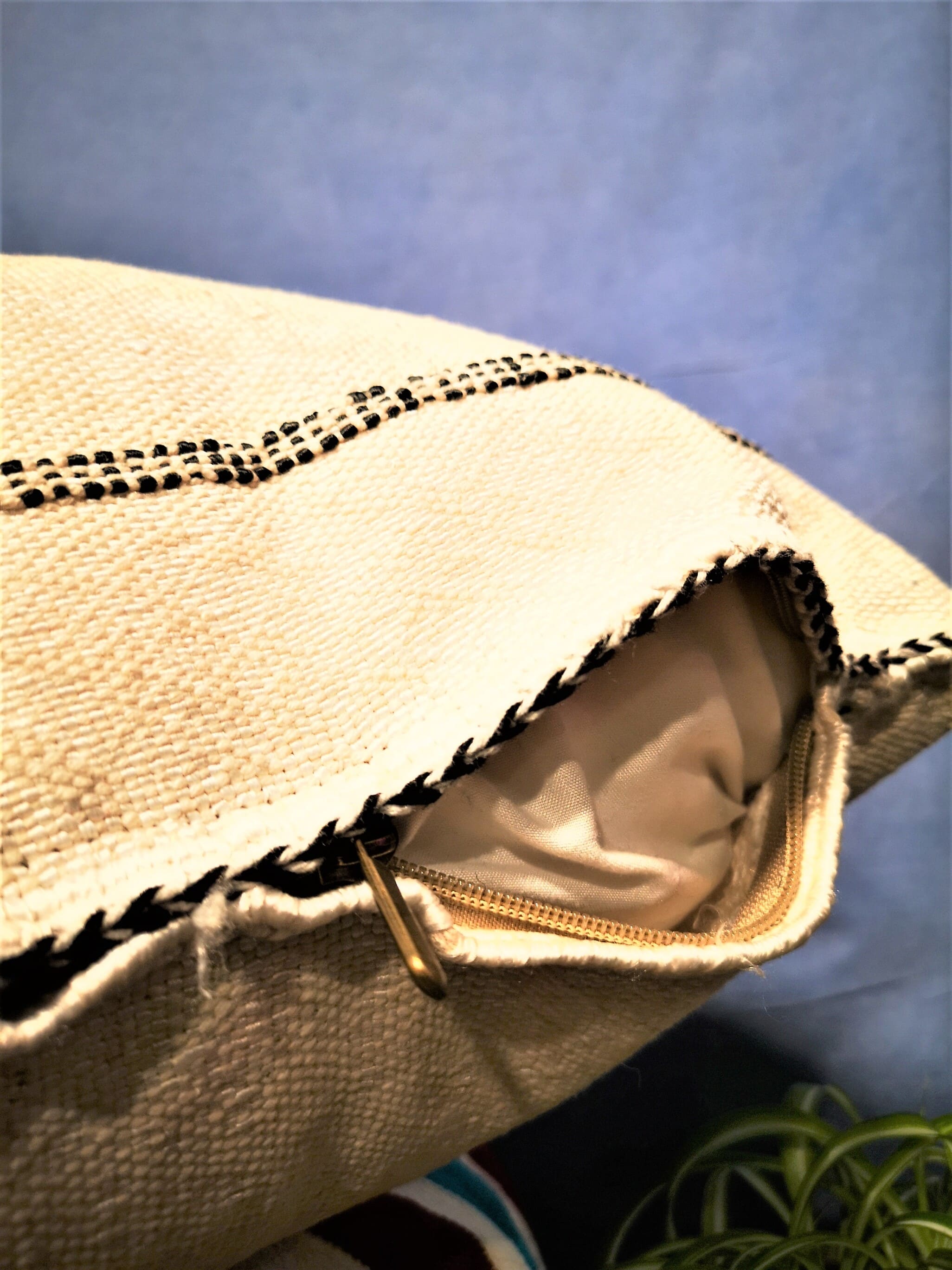 Cactus silk white sabra cushion