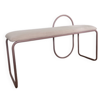 Angui AYTM bench pink velvet