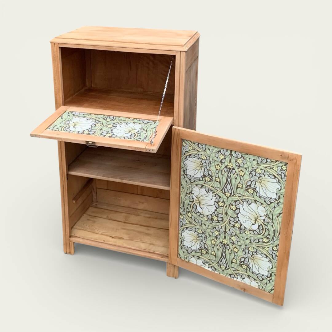 Buffet parisien art déco bois brut 