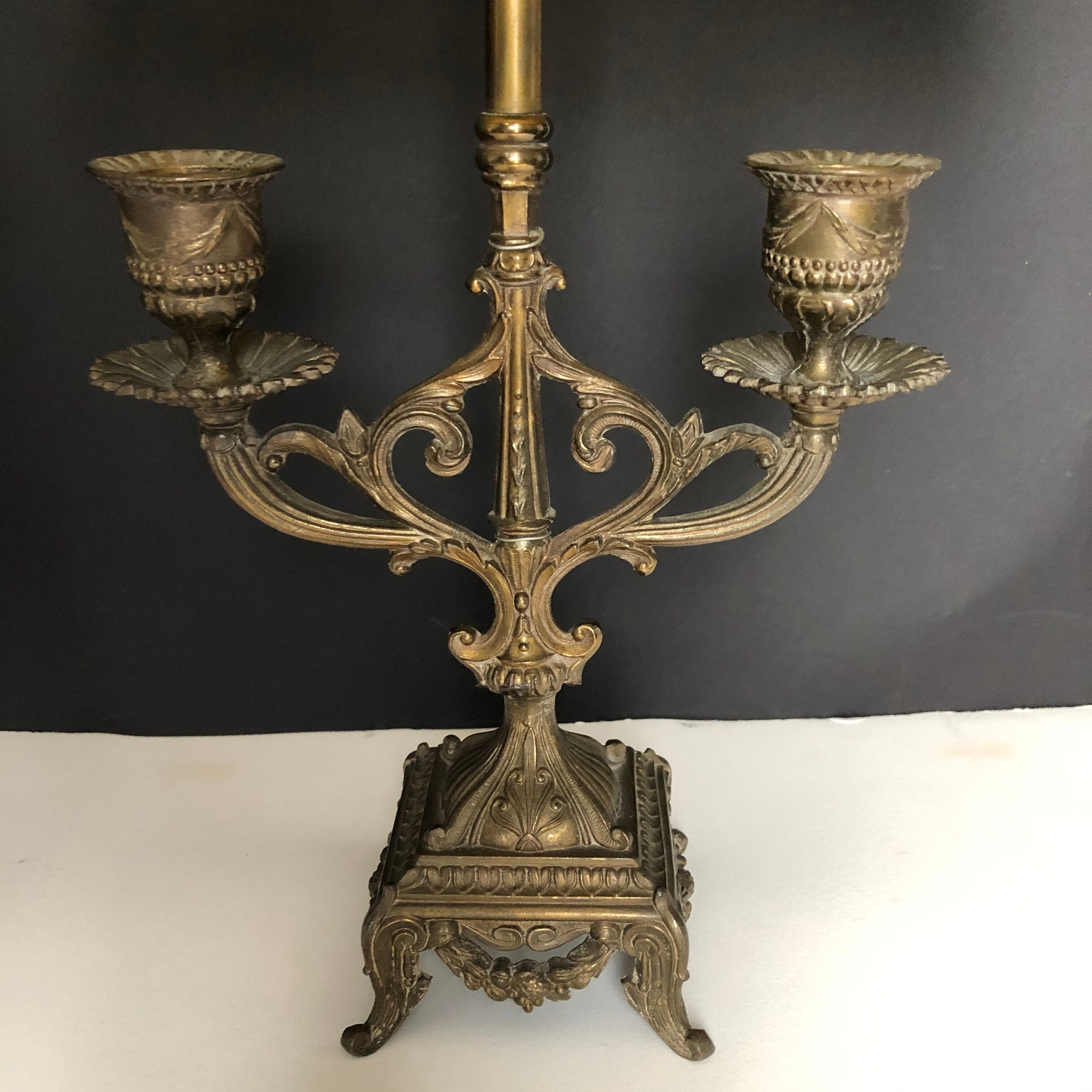 Pair of bedside lamps