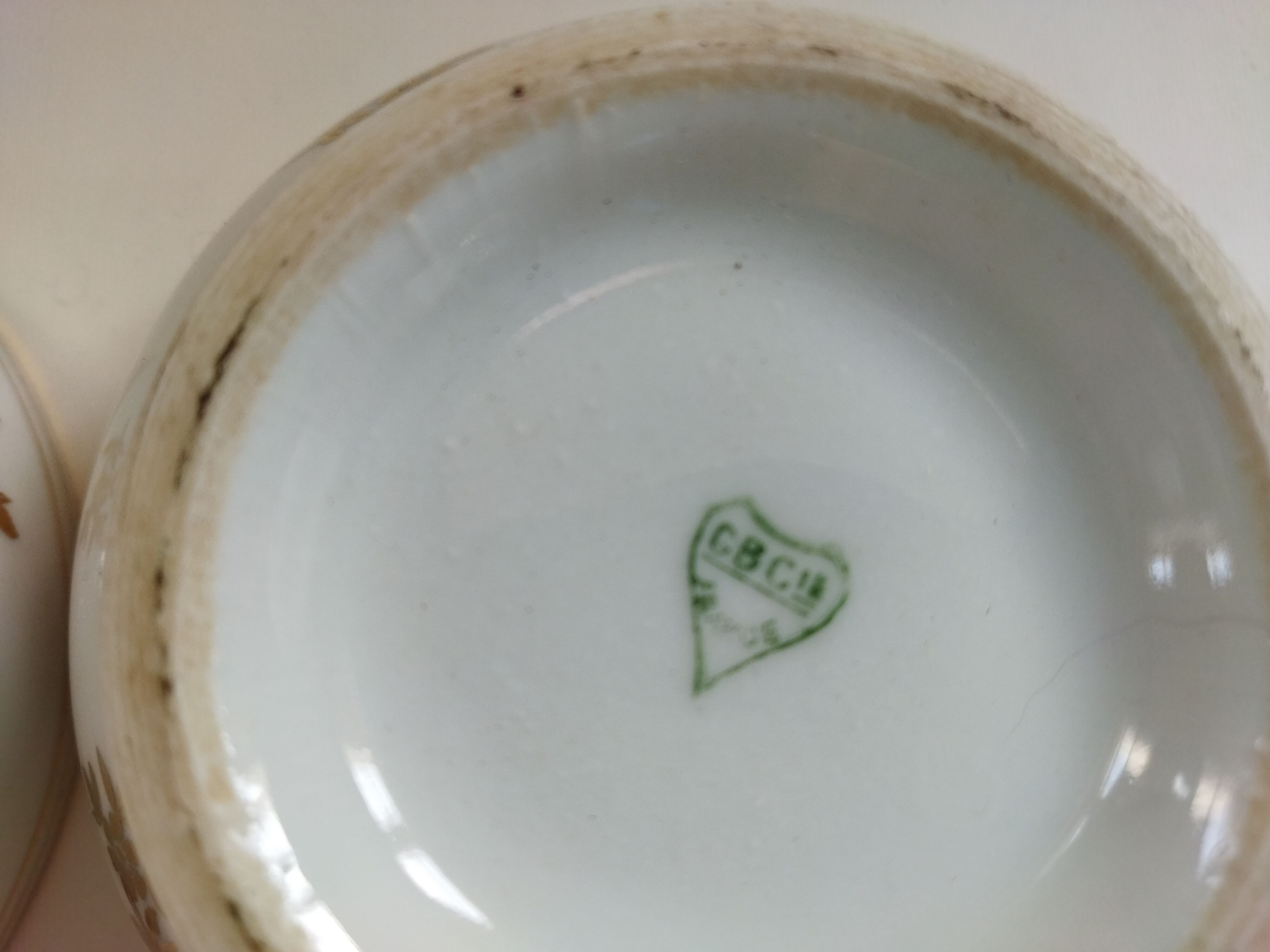 6 bols en porcelaine de Vierzon