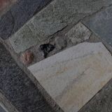 Concrete and stone coffee table - Netherlands 1960s