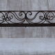 Wrought iron planter 1900