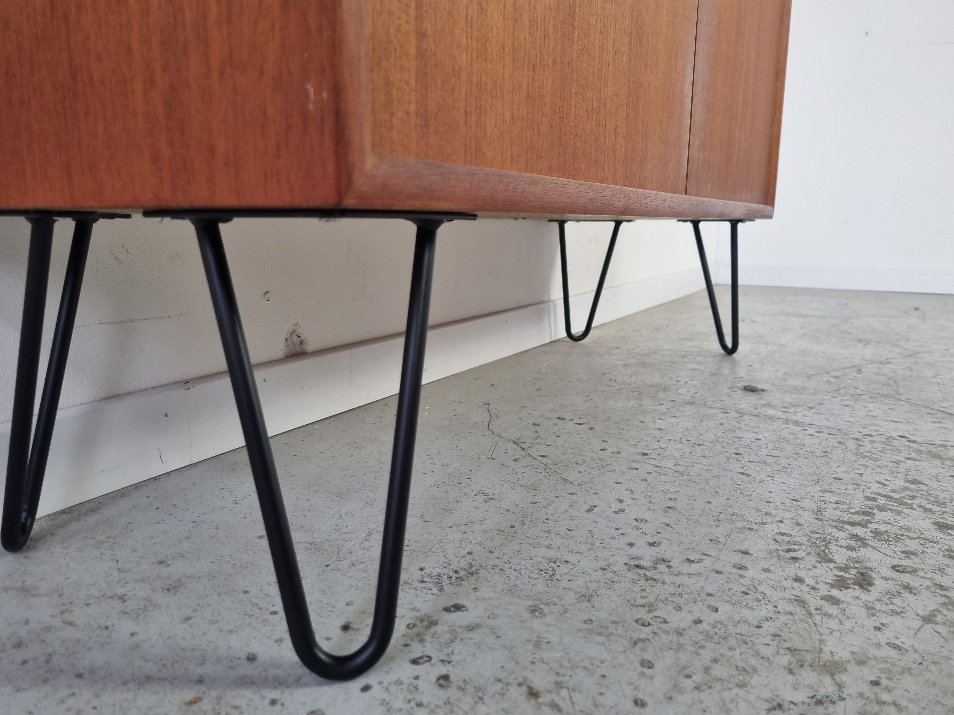 Vintage Scandinavian teak buffet WK Möbel, 60s