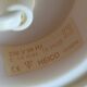 Paire de lampes champignon Heico vintage