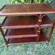 Bamboo and wicker shelf
