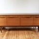 Vintage Scandinavian teak sideboard
