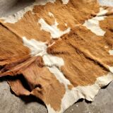 Vintage cowhide rug 1970