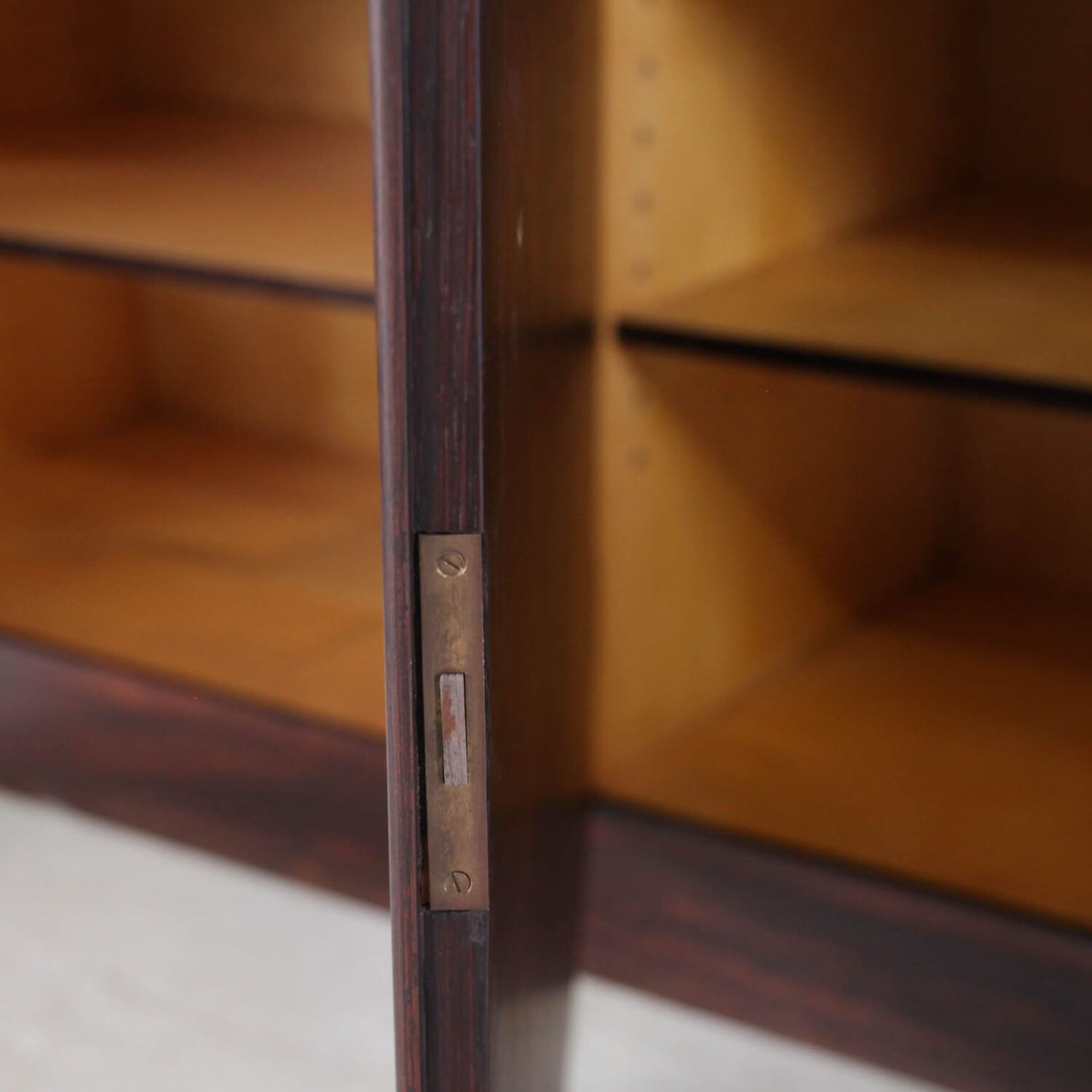 Scandinavian enfilade in rosewood
