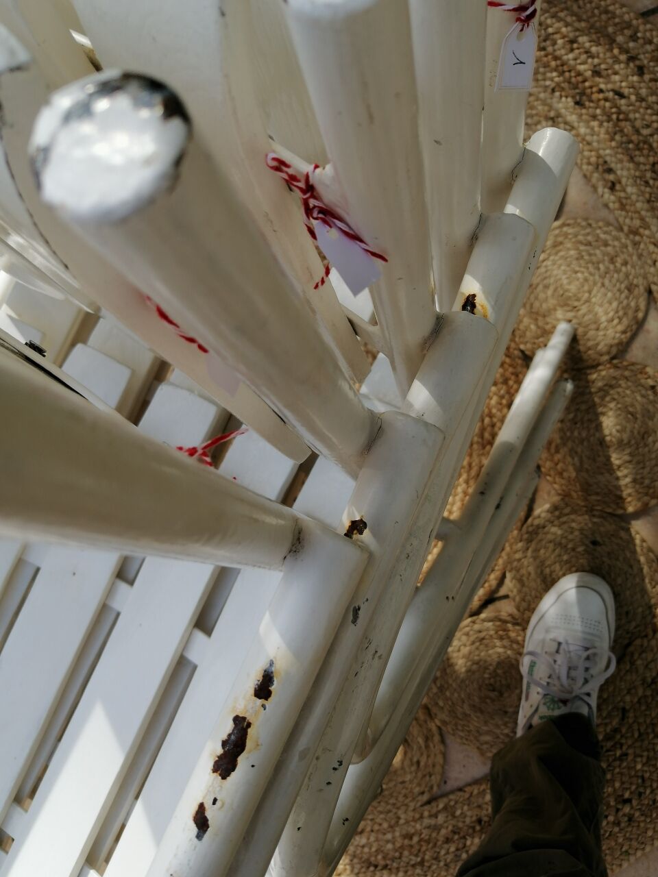 Vintage garden armchairs