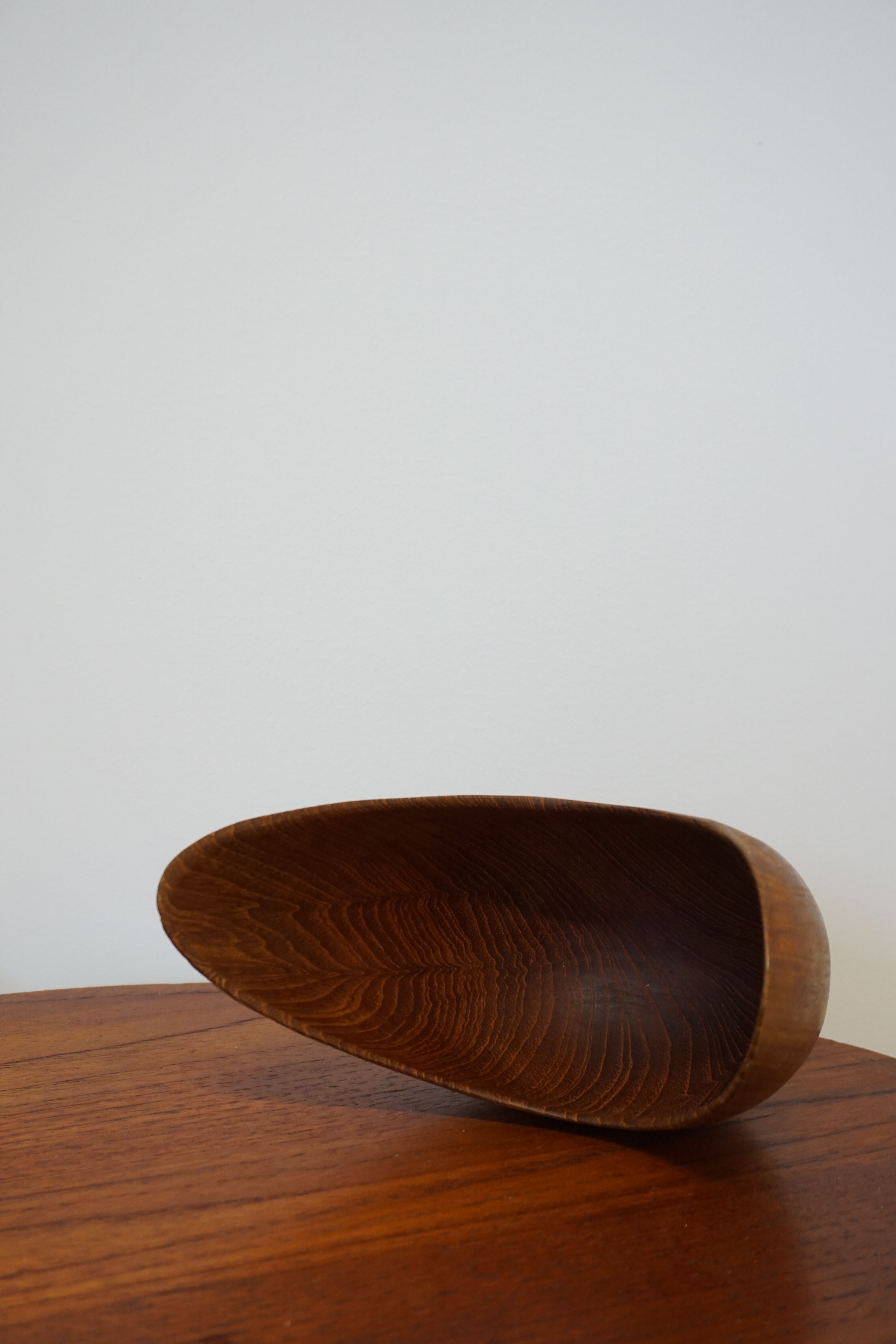 Stig Sandqvist - Teak bowl - Scandinavian vintage design