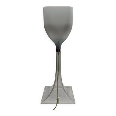 Lampe vintage en plexiglas - design minimaliste années 80