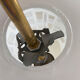 Suspension globe opale 1970s
