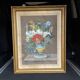 "Bouquet de fleurs" tableau nature morte de style Néo Classique, gouache sur papier, ca 1830