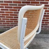 Set of 4 Cesca b32 model chairs in white