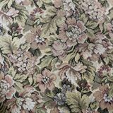 Fauteuil crapaud fleuri