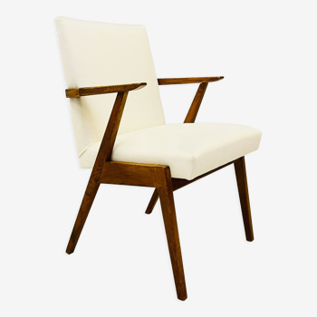 Fauteuil en blanc