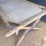 Military camp bed picot