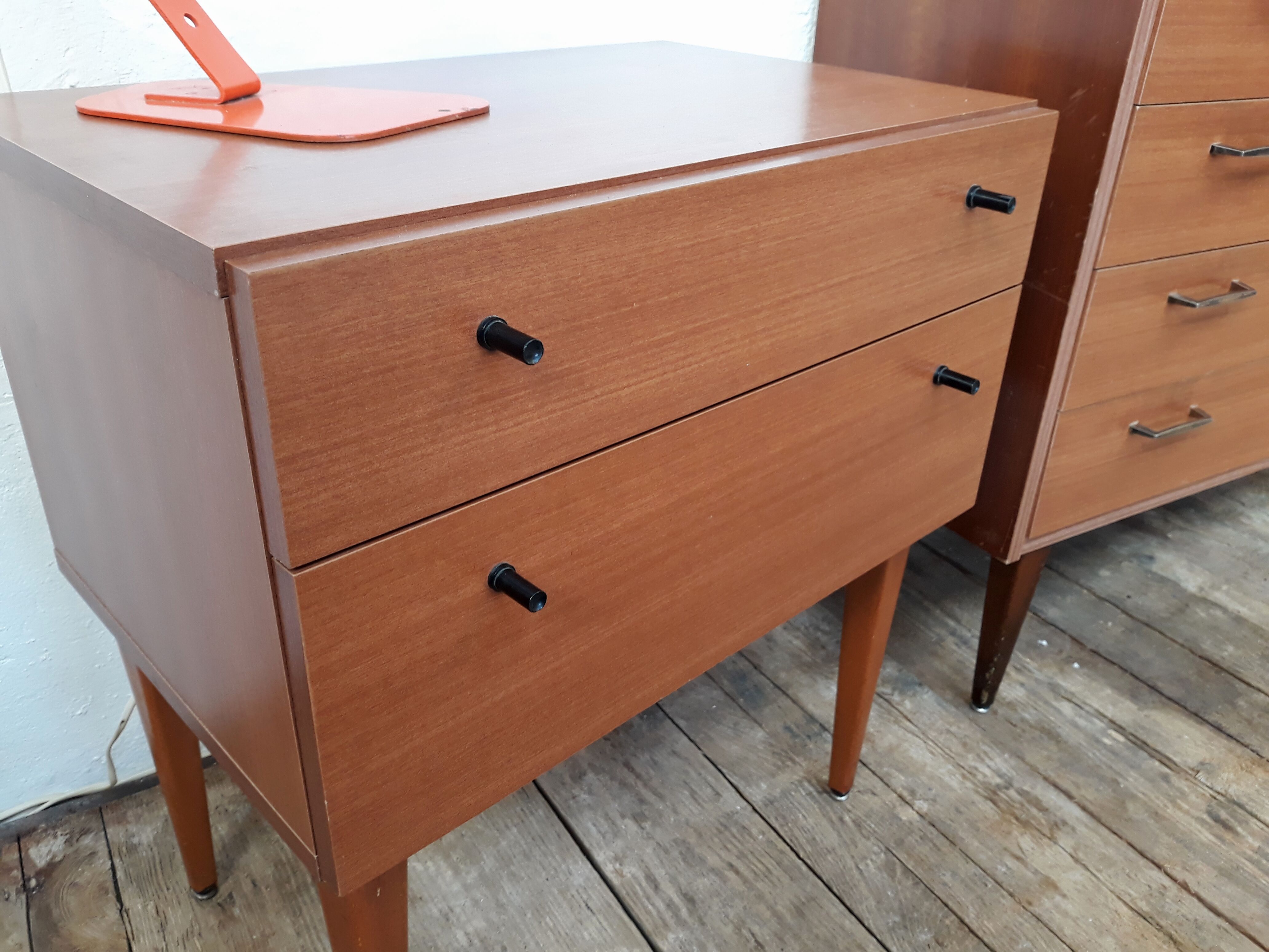 Tables de chevet vintage 1960