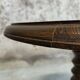 Vintage oak pedestal table