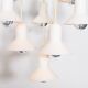 Vintage 10-light cascade chandelier from Louis Poulsen, Denmark