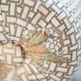 3-seater sofa and silk armchair, Tommaso Barbi, 1970