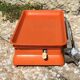 Orange household slider scale terraillon vintage from the 70