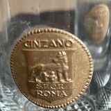 5 glasses Cinzano Toronto Roma venezia