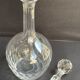 Crystal cut decanter