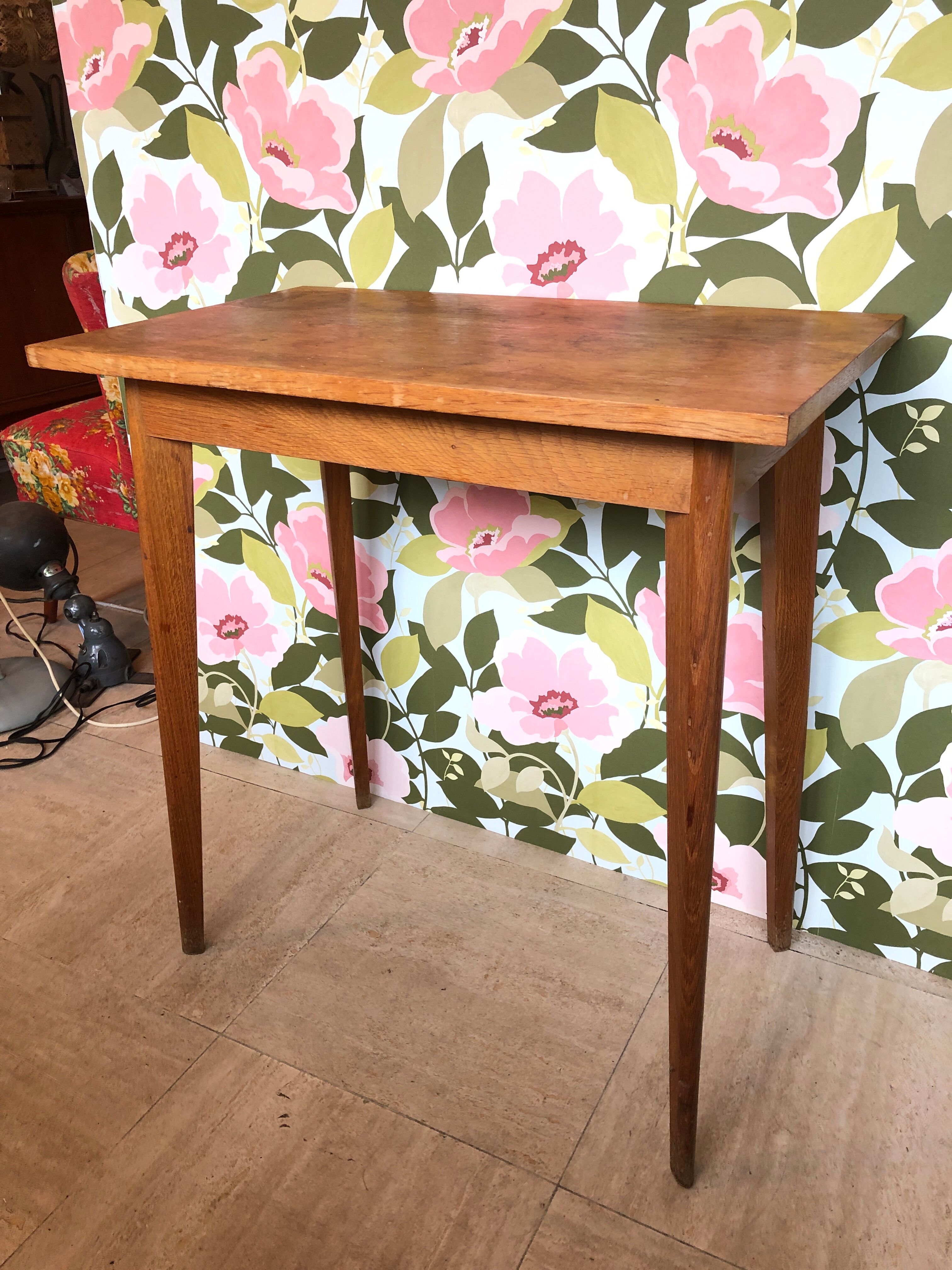 Console vintage pieds compas 1960