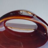 Organic Shape Brown Pitcher